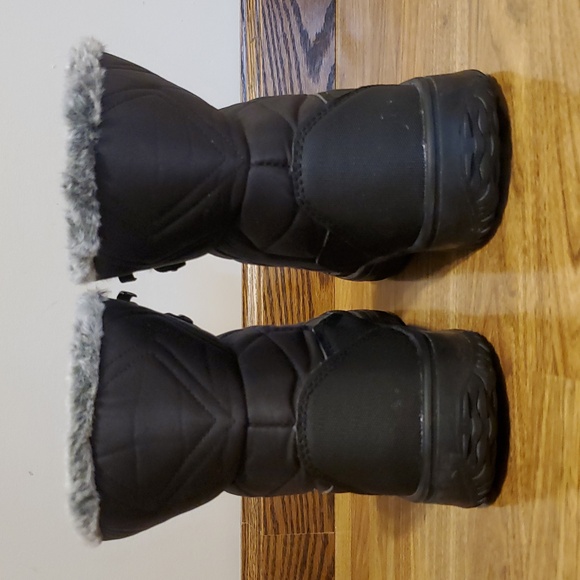 Tamarack Thinsulate Water Resistant Winter Boots Womens Size 9 Black - Picture 6 of 13